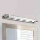 GobekUsa Modern Chrome LED Vanity Light with Adjustable Warm/White/Third Gear Settings for Bathroom - 19.5"/23.5" Width