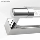 GobekUsa Modern Chrome LED Vanity Light with Adjustable Warm/White/Third Gear Settings for Bathroom - 19.5"/23.5" Width