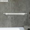 GobekUsa Modern Chrome LED Vanity Light with Adjustable Warm/White/Third Gear Settings for Bathroom - 19.5"/23.5" Width