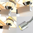 GobekUsa Modern LED Rectangle Wall Sconce in Chrome for Bedroom Lighting