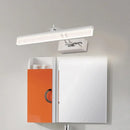 GobekUsa Modern LED Bathroom Wall Vanity Light with Rectangle Acrylic Shade and Warm/White Light