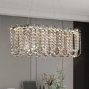 GobekUsa Crystal Pendant Ceiling Lamp LED Luxury Hanging Light
