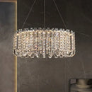 GobekUsa Crystal Pendant Ceiling Lamp LED Luxury Hanging Light