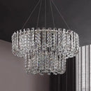 GobekUsa Crystal Pendant Ceiling Lamp LED Luxury Hanging Light