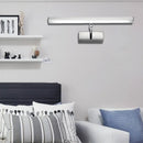GobekUsa Simple Style Aluminum LED Sconce Wall Light in Chrome, customized Width (19"/23") - Warm/White Light