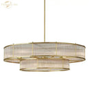 GobekUsa Glass Chandeliers: Elegant LED Pendant Hanging Lights for Home, Hotel, and Restaurant