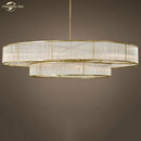 GobekUsa Glass Chandeliers: Elegant LED Pendant Hanging Lights for Home, Hotel, and Restaurant