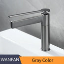 GobekUsa Basin Faucet: Single Handle Deck Mounted Brass Bathroom Mixer for Sink - Hot/Cold