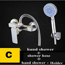 GobekUsa Brass Single Handle Hot Cold Shower Mixer with Hand Shower