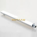 GobekUsa 20cmx20cm Ultra Thin Rain Shower Head with 42cm Arm