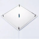 GobekUsa 20’’ Stainless Steel Rainfall Shower Head - Ultra-thin Square Bathroom Shower Head