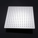 GobekUsa 20’’ Stainless Steel Rainfall Shower Head - Ultra-thin Square Bathroom Shower Head