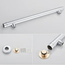 GobekUsa 10" Square Rainfall Shower Head Set with Stainless Steel Hose
