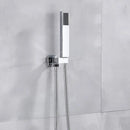 GobekUsa 16" Big Rain Shower Faucet Set with Handshower & Brass Spout