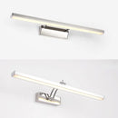 GobekUsa Contemporary LED Wall Mounted Vanity Light Fixture - Stainless Steel Stick Design, White Lighting