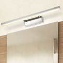 GobekUsa Contemporary LED Wall Mounted Vanity Light Fixture - Stainless Steel Stick Design, White Lighting