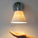 GobekUsa Iron Ceramic LED Wall Lights | Nordic Modern Pull Chain Switch Sconce Wandlamp