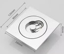 GobekUsa Brass Chrome Swimming Pool Fishbowl Drain, Superior Quality, High Waterflow