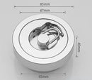 GobekUsa Brass Chrome Swimming Pool Fishbowl Drain, Superior Quality, High Waterflow