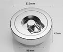 GobekUsa Brass Chrome Swimming Pool Fishbowl Drain, Superior Quality, High Waterflow