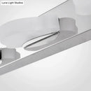 GobekUsa Modern LED Vanity Mirror Light with Rotatable Acrylic Design and Warm/White Lighting - Perfect for Bathrooms