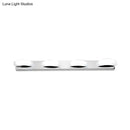 GobekUsa Modern LED Vanity Mirror Light with Rotatable Acrylic Design and Warm/White Lighting - Perfect for Bathrooms