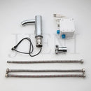 GobekUsa Automatic Touch Sensor Chrome Basin Faucet, Polished Brass Mixer Tap