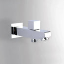 Modern chrome tub spout filler with bidet spray bathroom accessory by Decorbites