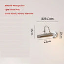 GobekUsa Gold Mirror Headlight Wall Light - Modern Bedroom Reading Lamp Art Deco
