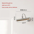 GobekUsa Gold Mirror Headlight Wall Light - Modern Bedroom Reading Lamp Art Deco