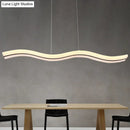 GobekUsa Modern Style LED Island Pendant Light with Acrylic Shade