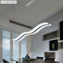 GobekUsa Modern Style LED Island Pendant Light with Acrylic Shade