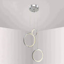 GobekUsa Circle Led Crystal Light New Hanging Pendant Crystal 36W Prety Corridor Hotel Pendant Lamp Dining Room Lights Living Room