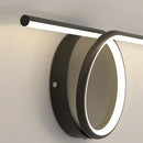 GobekUsa Circle Straight Bar Wall Lamp | Modern Nordic LED Bedroom Living Room Decor