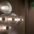 GobekUsa Elegant Glass Wall Lamp for Bedroom, Living Room - Retro Designer Luxury Lighting