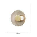 GobekUsa Elegant Glass Wall Lamp for Bedroom, Living Room - Retro Designer Luxury Lighting
