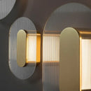 GobekUsa Elegant Glass Wall Lamp for Bedroom, Living Room - Retro Designer Luxury Lighting