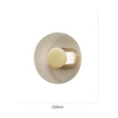 GobekUsa Elegant Glass Wall Lamp for Bedroom, Living Room - Retro Designer Luxury Lighting