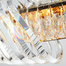 GobekUsa Crystal LED Ceiling Chandelier: Elegant European Home Décor Pendant Lights