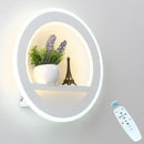 GobekUsa Dimmable LED Wall Lamp with Remote Control for Bedroom and Living Room