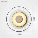 GobekUsa Glass Bowl LED Wall Sconce for Modern Nordic Indoor Decor