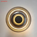 GobekUsa Glass Bowl LED Wall Sconce for Modern Nordic Indoor Decor