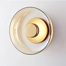 GobekUsa Glass Bowl LED Wall Sconce for Modern Nordic Indoor Decor