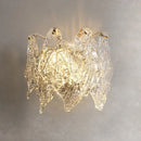 GobekUsa Glass Petal LED Chandelier for Bedroom Dining Living Room Lighting