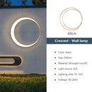 GobekUsa Elegant Curved LED Outdoor Wall Lamp for Garden and Courtyard