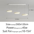 GobekUsa Circular Modern Chandelier Pendant Light Dimmable Indoor Lamp for Dining & Kitchen Island