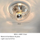 GobekUsa Designer Glass Wall Lamp Luxury Minimalist Wall Lights