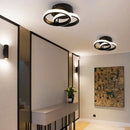 GobekUsa Acrylic LED Ceiling Light: Modern Home Decor Lighting for Bedroom, Aisle, Balcony, Corridor