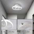 GobekUsa Acrylic LED Ceiling Light: Modern Home Decor Lighting for Bedroom, Aisle, Balcony, Corridor