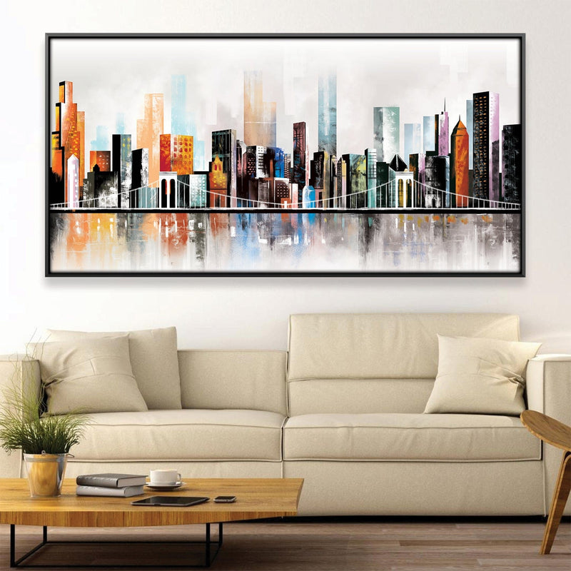 Modern Cityscape Canvas